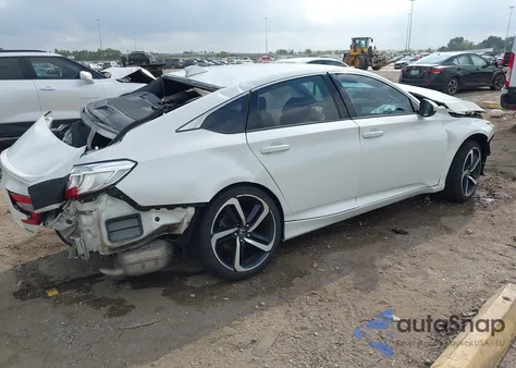 2020 Honda Accord Sport из США, поврежденный, VIN 1HGCV1F37LA078152